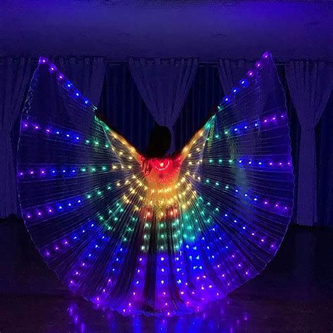 AIHANCH Light Up Wings LED Belly Dance Wings Girls India | Ubuy