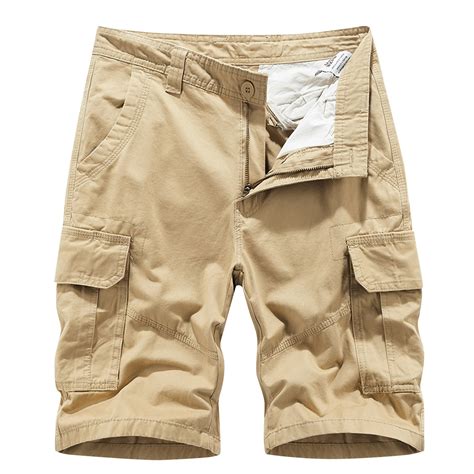 HIMIWAY Big Mens Shorts Plus Size Men's Cargo Shorts Multi-Pockets ...