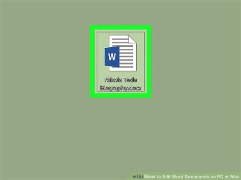 How to Edit a Word Doc 的图像结果