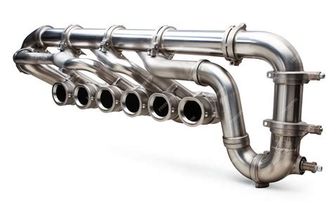 Premium AI Image | Manifold for Exhaust Systems isolated on transparent Background