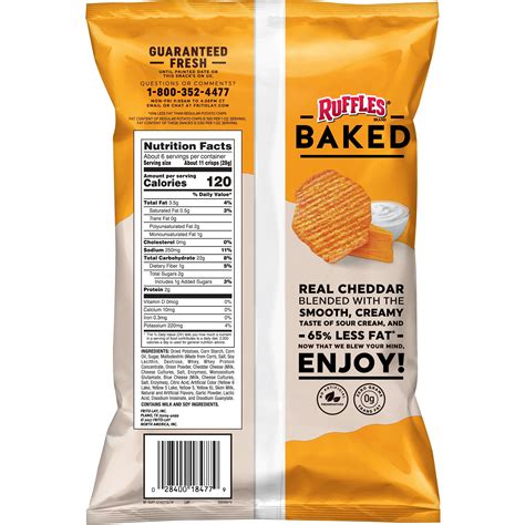 Nutrition Facts For Lay S Baked Potato Chips | Besto Blog