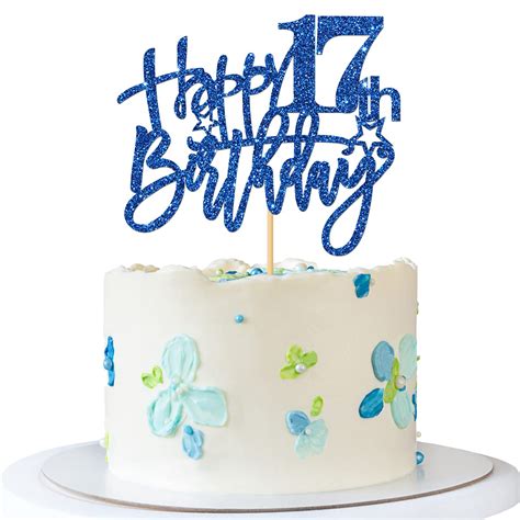 17th Birthday Cake For Boys