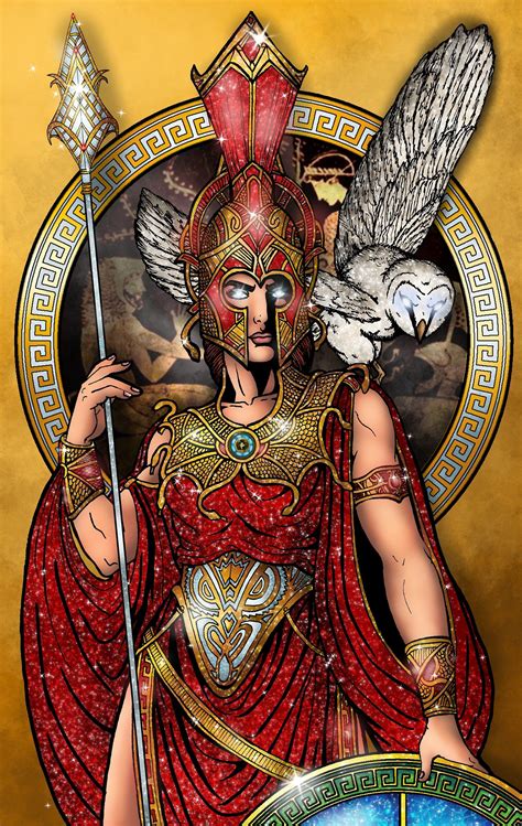 Lady Pallas Athena - Etsy | Greek goddess art, Greek and roman ...