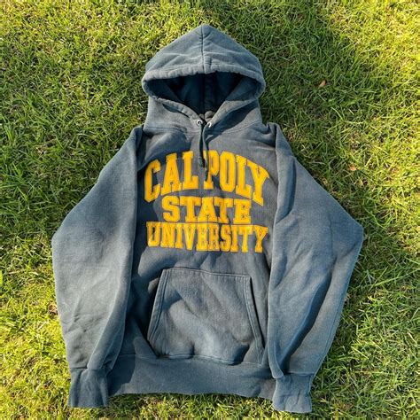 CAL POLY STATE UNIVERSITY hoodie size M this hoodie... - Depop