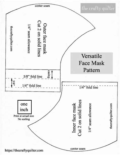Image result for Add Crafts Face Mask Pattern