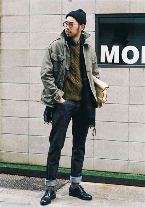this is fresh. im obsessed with how japanese men dress … | Mens winter ...