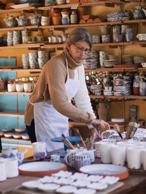 At Atelier Lālmitti, ceramicists Elodie Alexandre and Reyaz Badaruddin ...