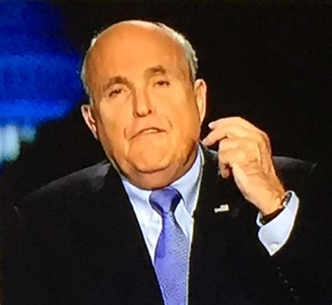 Guliani flipping off Blank Template - Imgflip