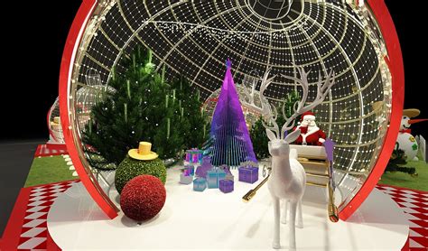 3D设计效果图 商场圣诞节美陈打卡点设计|资讯-元素谷(OSOGOO)