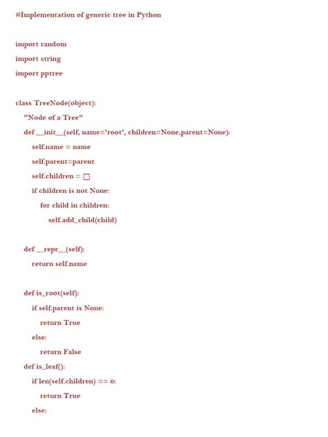 Constructor Function in Generic Tree in Python 的图像结果