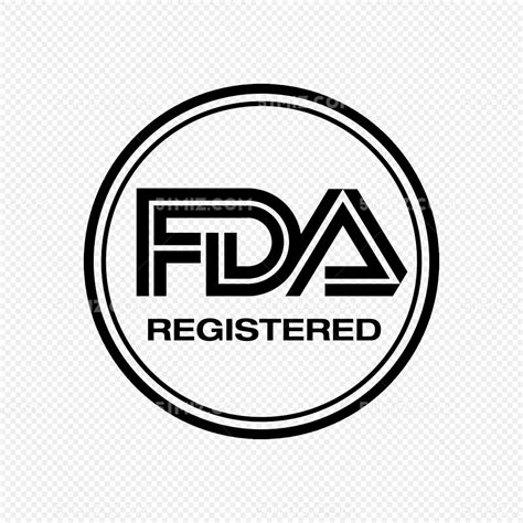黑白创意简洁食品安全FDA认证图片素材免费下载 - 觅知网
