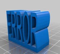 Image result for Gmod Error 3D Print