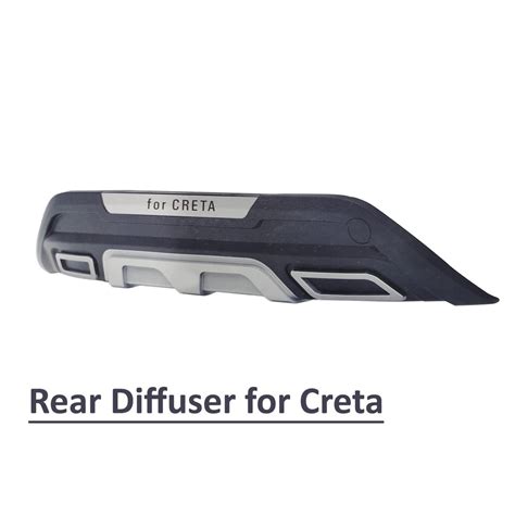 Bumper Diffuser Rear Reflector Imported Quality Compatible for Creta ...