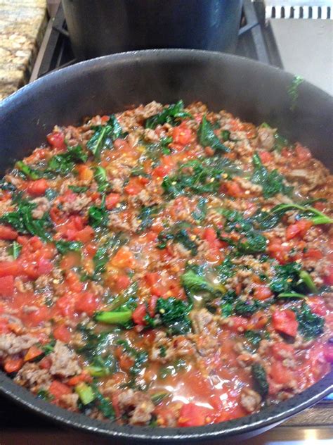 Locksley Lane: Sausage and Kale Pasta