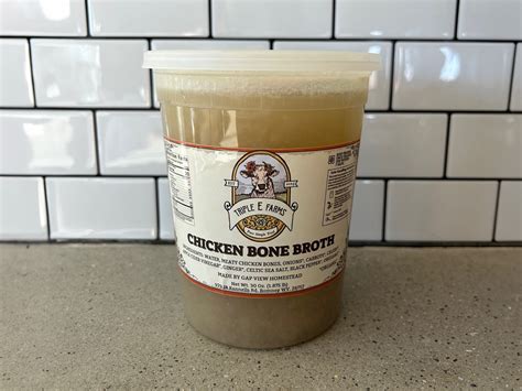 Bone Broth: Broth - Triple E Farms