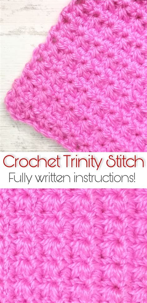 Free Pattern Trinity Stitch 的图像结果