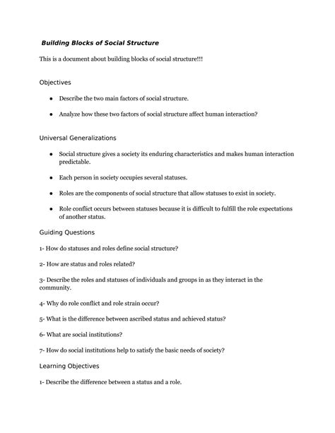 Social Structure Building Blocks 的图像结果