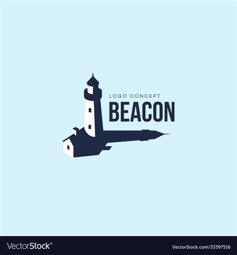 Beacon logo Royalty Free Vector Image - VectorStock