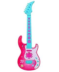 Buy Toyshine Musical Guitar with Music, Lights and Pre-Loaded Sounds ...