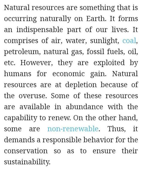 how can we conserve our resources. ( class 8, Answer in one or two ...