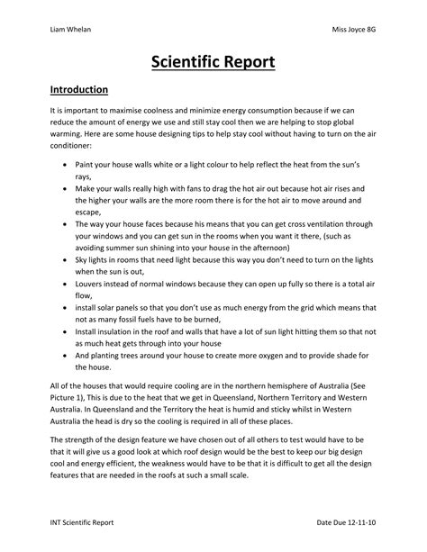 Image result for Scientific Report Module