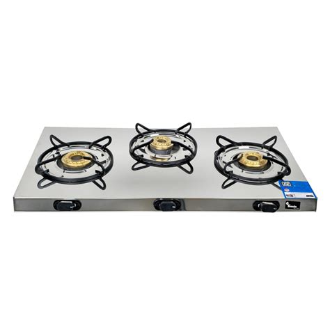 Thermador Gas Stove 3 Burners | Ergonomic Knobs | Brass Plated Burner ...
