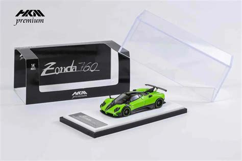 HKM 1:64 Zonda 760 Berlinetta Green Diecast Car Model – Jaiman Toys