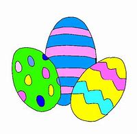 Image result for Cartoon Colored Easter Eggs