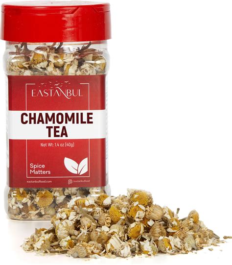 Amazon.com : Eastanbul Chamomile Flower Loose Dried, 1.4oz Dried ...
