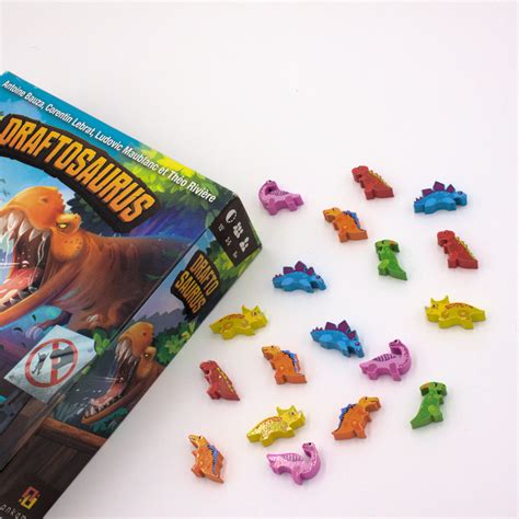 Draftosaurus + Marina + Aerial Sticker Set - Meeple Stickers