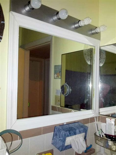 Image result for Frame Mirror Installation