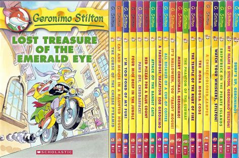 Buy Geronimo Stilton Complete Collection 58 Titles Plus 2 Special ...