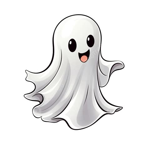 Cartoon Ghost Image Halloween Cute Character, Cartoon, Ghost, Horror ...