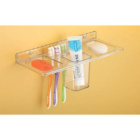 FORTUNE Stainless Steel 3 in 1 Soap Dish/Toothbrush Holder/Soap Stand ...