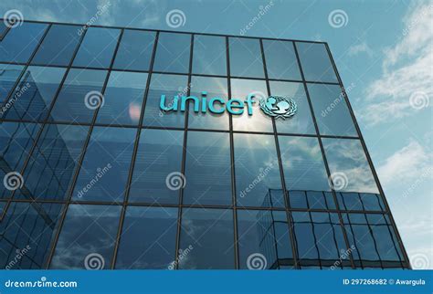 UNICEF Organization Headquarters Glass Building Concept Editorial Photography - Illustration of ...