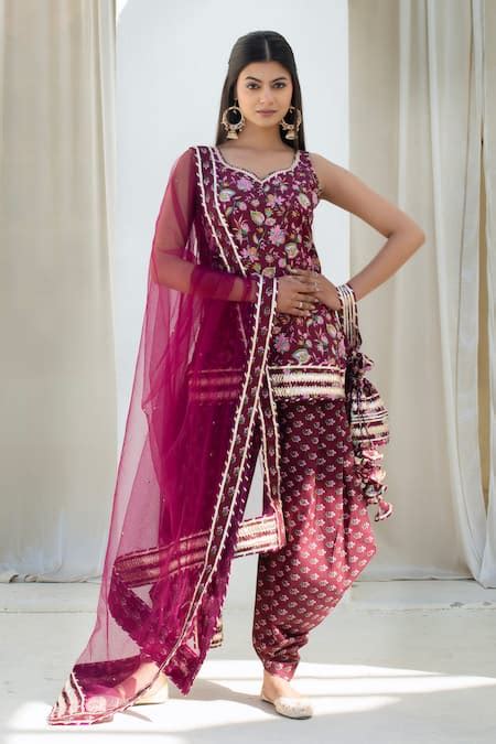 Designer Dhoti Pant Sets for Women | Shop Online