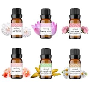 VEDANUM Premium Essential Oil for Aromatherapy, Oil Diffuser, Aroma ...