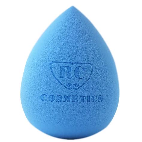 Royal Care Cosmetics Droplet Beauty Sponge Blue Latex Free Blender ...
