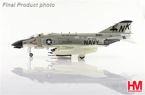 F-4B Phantom II 149411, VF-143 "Pukin Dogs", USS Constellation, 1967