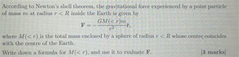 Image result for Shell Theorem of Gravity