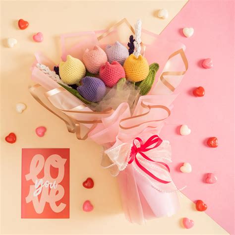 Crochet Flowers - Buy Crochet Flowers Bouquet(Guldasta) Online | The ...