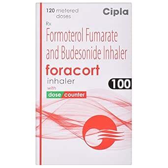 Foracort 100 - Bottle of 120 Metered Doses Inhaler : Amazon.in: Health ...