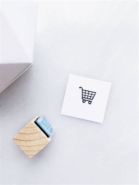 Papergram - Cleaning Stamp Set • Small Rubber Stamps for Planners ...