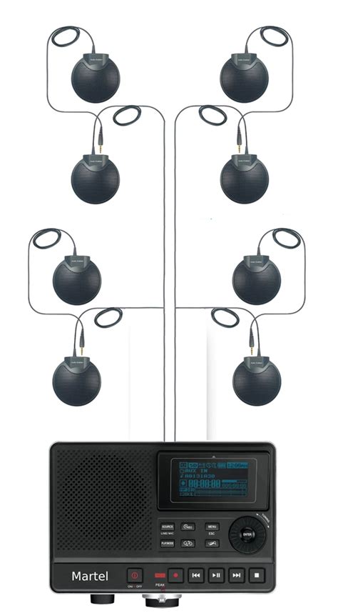 Recorder In A Courtroom