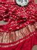 Red Bandhani Gajji Silk Dupatta - 20% Off