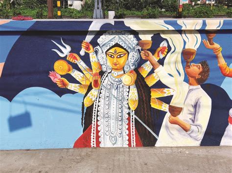 Barrackpore Railway Stn walls transformed into colourful homage to ...
