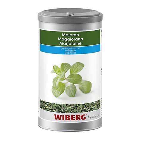 Mejorana Wiberg liofilizada, 60g, Aroma - Seguro | GOURMET VERSAND ...