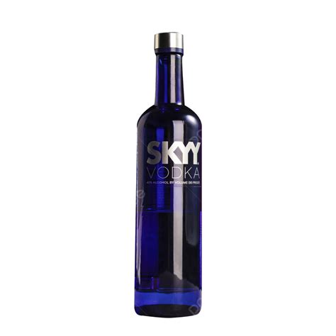 Vodka Bottle PNG Picture, Blue Bottle Vodka Pattern, Vodka, Liqueur ...