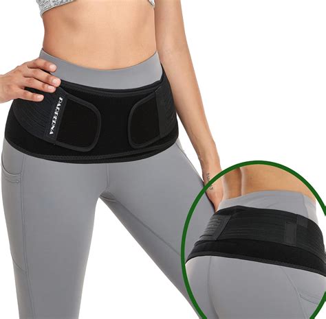 Buy Sacroiliac SI Hip Belt for Women Men SI Joint Hip Belt - Lower Back ...