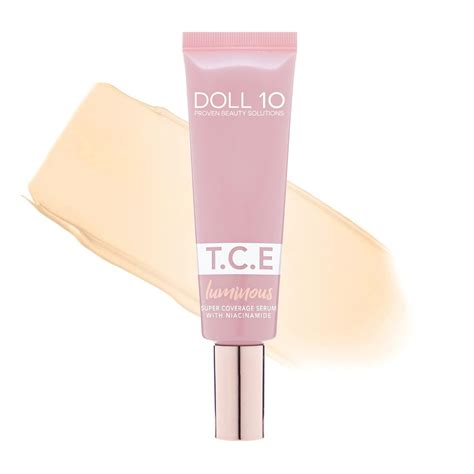 Amazon.com : Doll 10 TCE Luminous Super Coverage Serum with Niacinamide ...